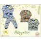 Setelan Oblong Panjang Anak Kancing Pundak / Baju Tidur Anak / Piyama Anak Ridges #7