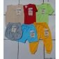 Setelan Baju Bayi Newborn Polos Bahan Adem (1 Setel) #2