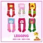 Legging Bayi Motif Bahan Halus Girl / Perempuan 0-12 Months #1