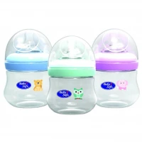 Paket 3 Botol Susu Wide Neck Baby Safe 125ml