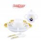 Alat Makan Bayi Feeding Set Lusty Bunny / Perlengkapan Makan Bayi / Kado Lahiran Bayi