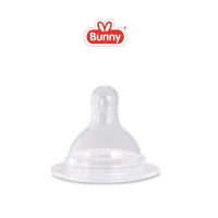 Dot Bayi Wide Neck / Silicone Nipple Plus Lusty Bunny Wide Neck 2pcs