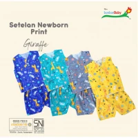 Baju Bayi Setelan Buntung / Setelan Newborn 0-3 bulan / Baju Bayi Lengan Buntung SNI
