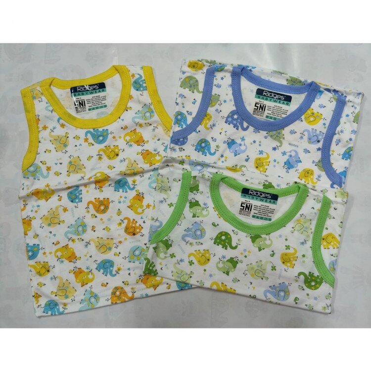 Singlet Anak Ridges Elephant S (0-1 tahun)