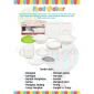 Kiddy Baby Food Maker Set / Feeding Set 12 in 1 Pack - Alat makan bayi mpasi / saringan mpasi / peralatan mpasi / mangkok bayi #1