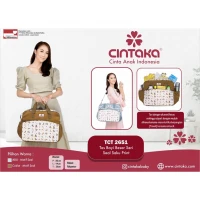 Tas Bayi Besar Cintaka Seri Seal TCT2651 / Tas Perlengkapan Bayi / Diapers Bag Bayi / Tas Traveling Bayi / Tas Baby Carrier Bayi