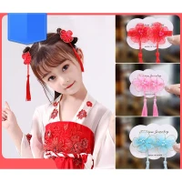 Jepitan Rambut Anak Bunga 1 Pasang / Jepitan Rambut Anak Perempuan / Aksesoris Rambut Anak