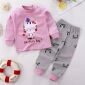 Setelan Baju Bayi Anak Perempuan / Baju Anak Kancing Pundak / Piyama Anak / Baju Tidur Anak / Piyama Anak Cewek Bahan Adem #3