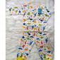 Baju Bayi Setelan Panjang Newborn Print Murah dan Adem / Piyama Bayi / Baju Tidur Bayi #3