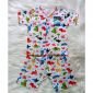 PROMO Baju Bayi Setelan Pendek Newborn Print Murah dan Adem / Baju Baby Pendek Newborn / Setelan Pendek Bayi Baru Lahir / Baju Bayi Newborn Adem #7
