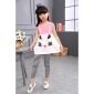 Setelan Anak Perempuan Kucing / Setelan Baju buntung + Celana Panjang Anak Perempuan Cats / Pakaian Setelan Anak Perempuan #3