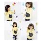 Setelan Baju Anak Perempuan Panjang / Setelan Baju Panjang + Celana Panjang Anak Perempuan Cats Kucing / Bjau Lebaran #6