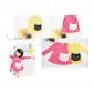 Setelan Baju Anak Perempuan Panjang / Setelan Baju Panjang + Celana Panjang Anak Perempuan Cats Kucing / Bjau Lebaran #5