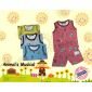 Paket Hemat Baju Setelan Anak Singlet Ridges Motif Dasar Warna Lusinan (Motif Acak) #5