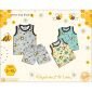 Paket Hemat Baju Setelan Anak Singlet Ridges Motif Dasar Warna Lusinan (Motif Acak) #8