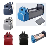 Tas Bayi Ransel Multifungsi Tempat Tidur Bayi / Ransel Bayi / Tas Diapers Bag / Tas Bayi Kasur / Backpack Bayi