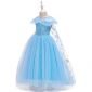 Dress Gaun Pesta Anak Perempuan Elsa / Dress Party Cewek Frozen / Gaun Ulang Tahun Anak / Dress Cosplay Elsa / Gaun Elsa #2