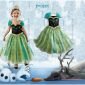 Dress Gaun Pesta Anak Perempuan Anna / Dress Party Cewek Frozen / Gaun Ulang Tahun Anak / Dress Mewah Cosplay Anna