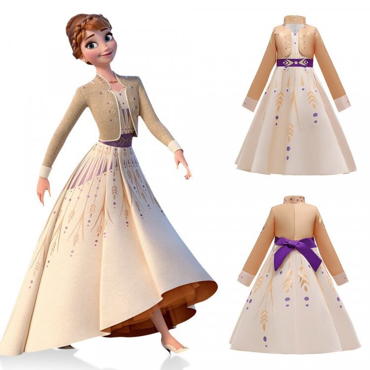 Dress Gaun Pesta Anak Perempuan Elsa / Dress Party Cewek Elsa / Gaun Ulang Tahun Anak / Dress Cosplay Elsa / Gaun Elsa 1662