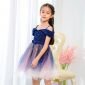 Gaun Pesta Anak Perempuan / Dress Party Cewek Ala Korea / Gaun Ulang Tahun Anak / Dress Mewah Ala Korea / Dress Anak Model Sabrina Gaun #5