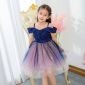 Gaun Pesta Anak Perempuan / Dress Party Cewek Ala Korea / Gaun Ulang Tahun Anak / Dress Mewah Ala Korea / Dress Anak Model Sabrina Gaun #6