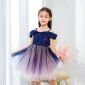 Gaun Pesta Anak Perempuan / Dress Party Cewek Ala Korea / Gaun Ulang Tahun Anak / Dress Mewah Ala Korea / Dress Anak Model Sabrina Gaun #1