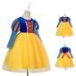 Dress Gaun Pesta Anak Perempuan Putri Salju / Dress Party Cewek / Gaun Ulang Tahun Anak / Dress Cosplay Putri Salju / Gaun Putri Salju