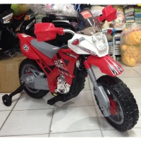 Motor Aki Anak Trail Merah