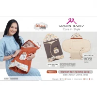 Moms Baby Gendongan Bayi / Baby Blanket / Selimut Bayi Wilona Series