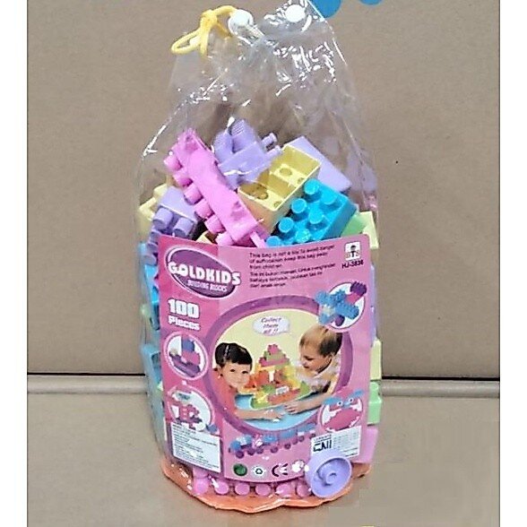 Mainan Anak Lego Block isi 100pcs / Mainan Edukasi Anak