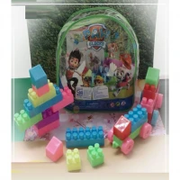 Mainan Anak Lego Block Ransel isi 50pcs / Mainan Edukasi Anak