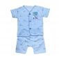 Setelan Baju Bayi Pendek Adem / Baju Santai Anak Salur Baby Luck #3