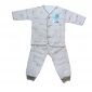 Setelan Bayi Panjang Adem / Baju Tidur Anak Salur / Piyama Anak Newborn Baby Luck #4