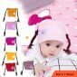 Topi Bayi Kupluk Kepang Atas 22030007 / Topi Bayi Rambut Kepang