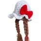 Topi Bayi Wig Kepang 22030008 / Topi Bayi Rambut Kepang #1