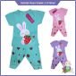 Setelan Anak Perempuan / Setelan Baju Pendek + Celana 3/4 Anak Cewek / Fashion Anak Perempuan 1- 6 tahun #1