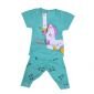 Setelan Anak Perempuan / Setelan Baju Pendek + Celana 3/4 Anak Cewek / Fashion Anak Perempuan 1- 6 tahun #5