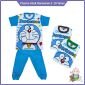 Setelan Baju Tidur Anak Karakter 5 - 10 tahunan / Piyama Anak Doraemon / Baju Tidur Anak / Piyama Pendek Anak Unisex Bahan Adem 5-10