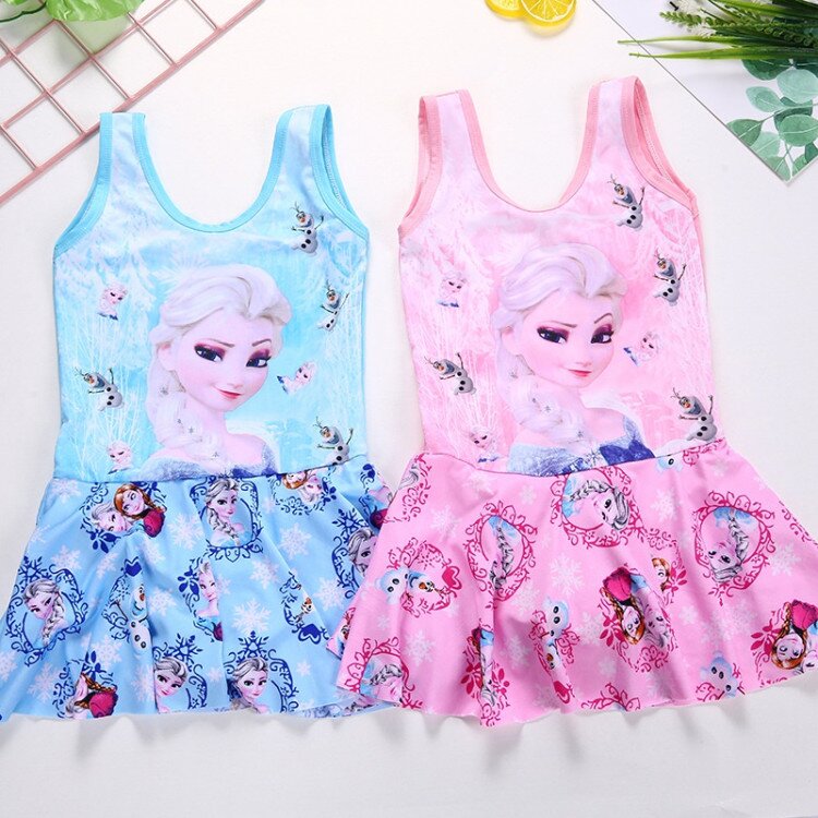 Baju Renang Anak Perempuan 2-10 tahun (Elsa / Princess)