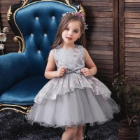 Gaun Pesta Anak Perempuan / Dress Party Ala Korea / Gaun Ulang Tahun Anak / Dress Mewah Ala Korea