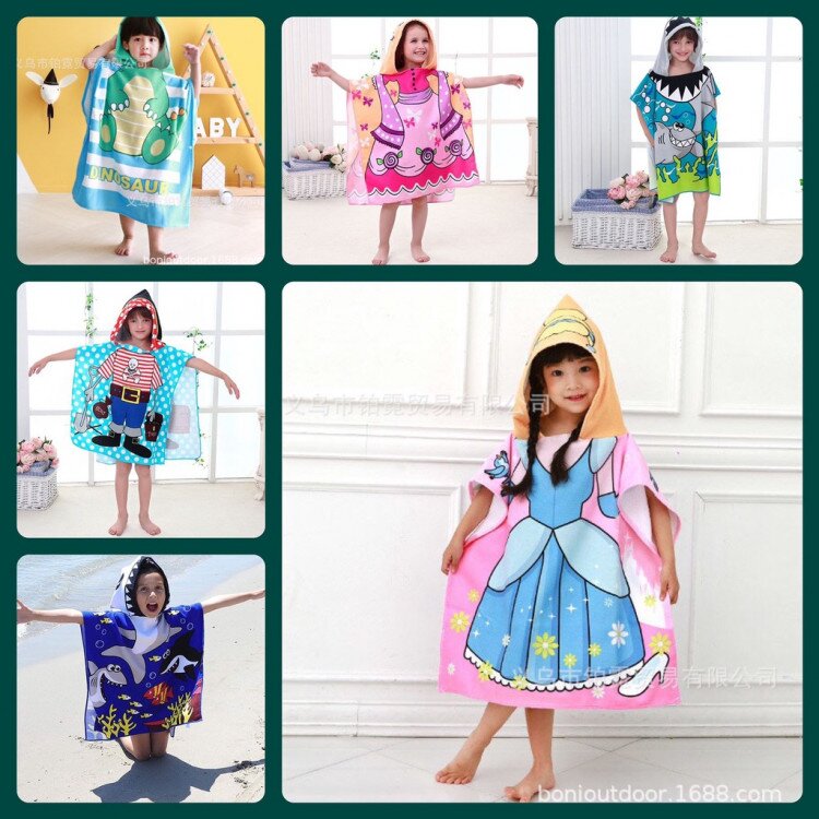 Handuk Anak Topi Motif Lucu Size 60x120 cm