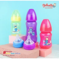 Botol Susu Bayi Wide Neck Anti Kolik Peristaltic Nipple Reliable 160ml / 280ml