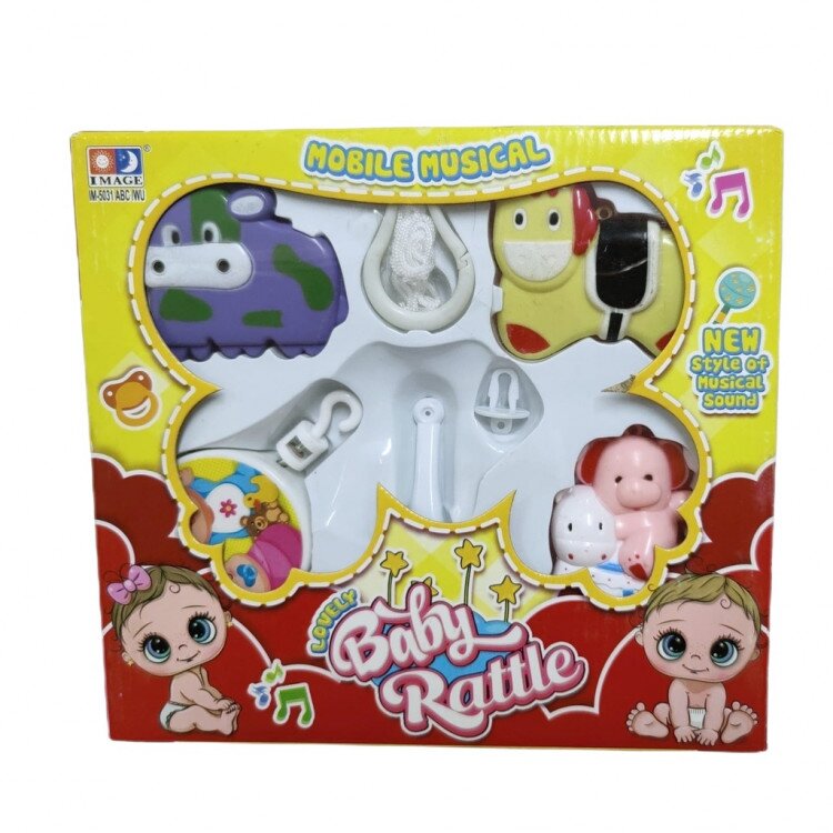 Mainan Bayi Musik Gantung / Mainan Kerincingan Bayi / Baby Rattle / Kado Bayi / Kado Mainan Bayi 22060004