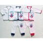 Setelan Baju Bayi Newborn Panjang atau Pendek / Piyama Bayi Newborn / Setelan Baju Bayi Pendek Adem Salur Spiderman/ Baju Santai Anak Salur Spiderman Baby Luck #3