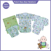 Paket Baju Bayi Newborn 6pcs / Paket Urgent Baju Bayi Baru Lahir / Paket Hemat Baju Newborn