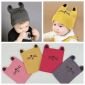 Topi Bayi Kupluk Kuping Kucing Lucu 22060026 / Topi Kupluk Bayi #2