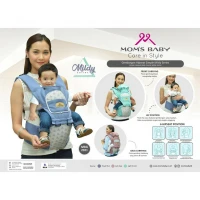 Gendongan Bayi Hipseat Simple Mildy Series Moms Baby