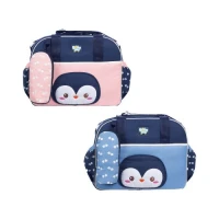 Tas Bayi Besar Pinguin Series Baby Joy BJT1038 / Tas Perlengkapan Bayi / Diapers Bag Bayi / Tas Traveling Bayi / Tas Baby Carrier Bayi