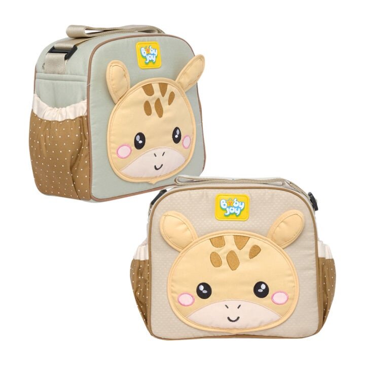 Tas Bayi Kecil Giraffe Series Baby Joy BJT1042 / Tas Perlengkapan Bayi / Diapers Bag Bayi / Tas Traveling Bayi / Tas Baby Carrier Bayi