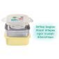Kotak Makan Stainless Baby Safe 270 ml (Stainless Lunch Box Square) #1